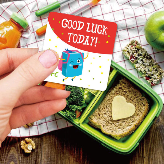Cute Encouragement Note Cards Handwritten Kids Lunch Box Cards