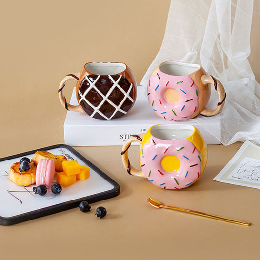 Donut Household Ceramic Mug