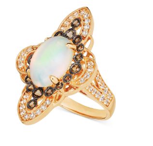 Women's Moonstone Rings Alloy Crystal Crystals will send opponents jewelry