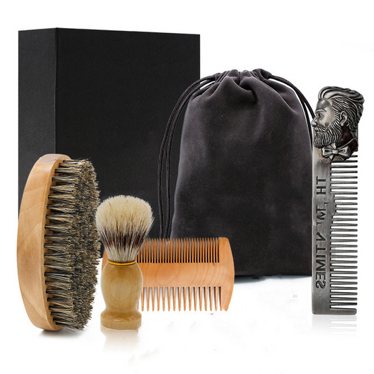 Double-sided Comb Beard Brush Shaving Styling Template Comb