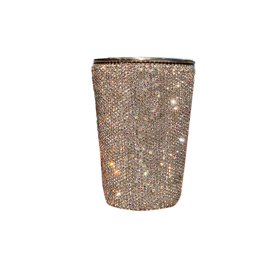 Light Luxury Diamond-studded Stainless Steel Beer Mug Car Mug Multi-function Mug Office High-end Gift Coffee Cup